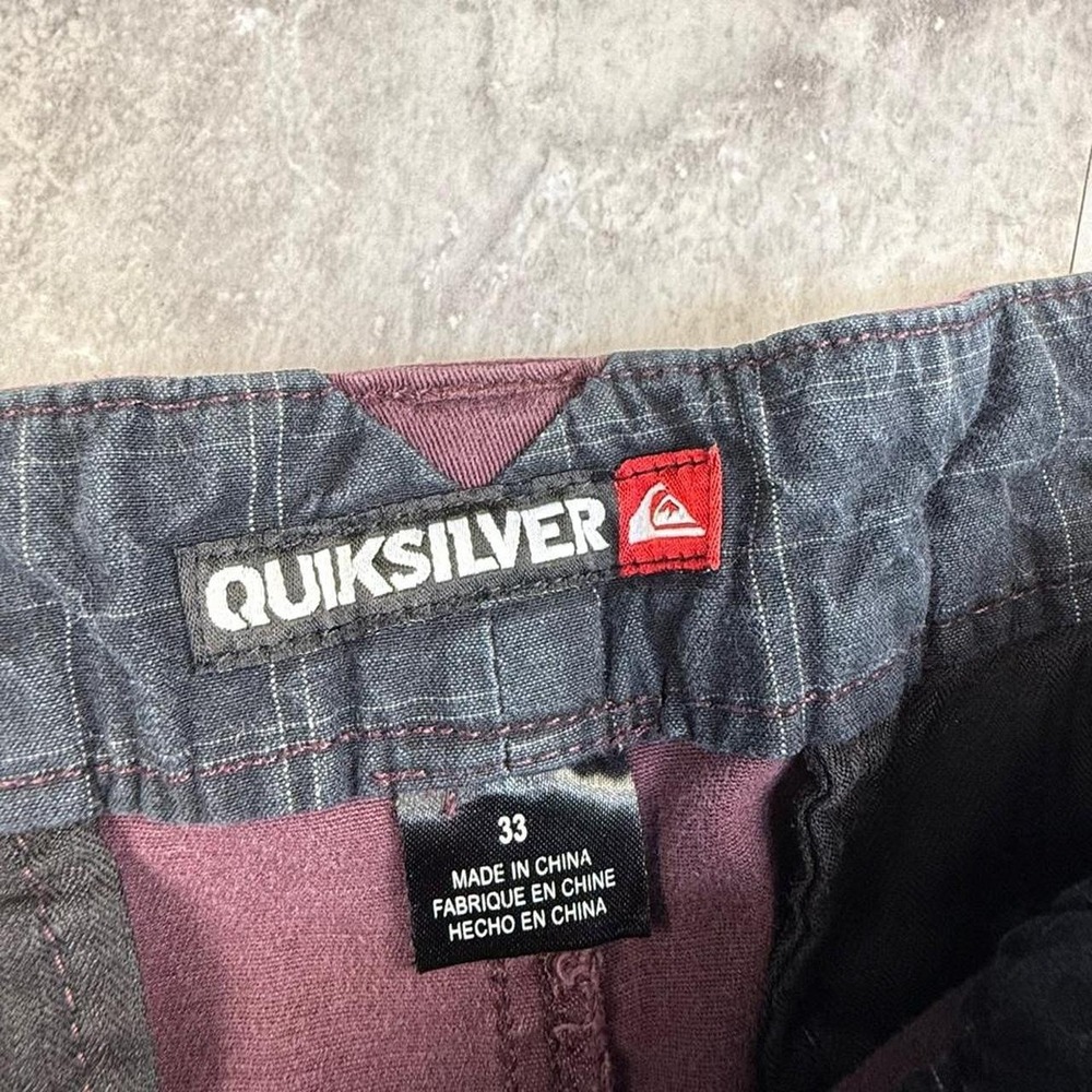 Faded purple burgundy quiksilver shorts size 32 - Picture 4 of 8